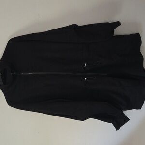 Black Long Fall Jacket (L)